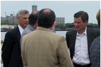 Secretary Leinenkugel listens to business leaders who want to expand their ability to move commerce by water