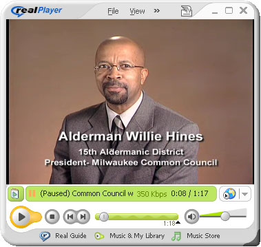 Click to open Ald. Hines' Welcome Video. 