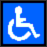 Handicapp accessibility logo